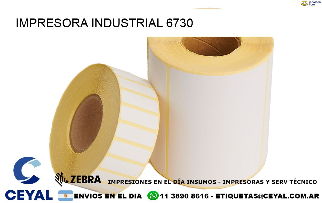 IMPRESORA INDUSTRIAL 6730