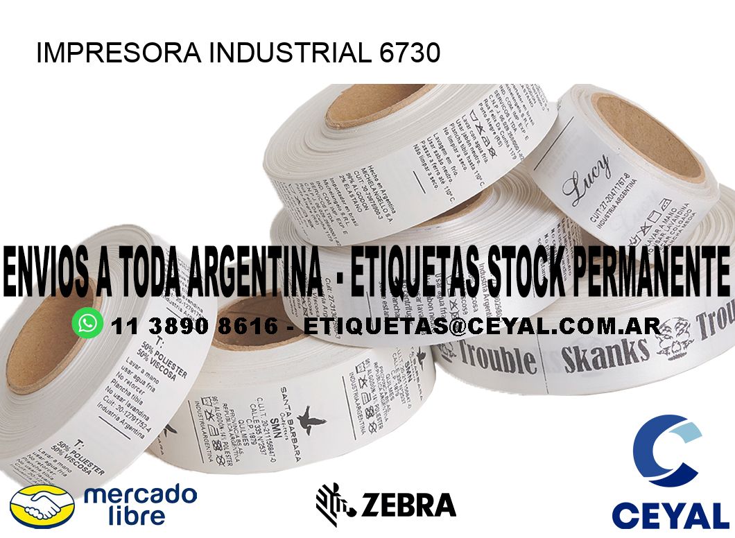 IMPRESORA INDUSTRIAL 6730
