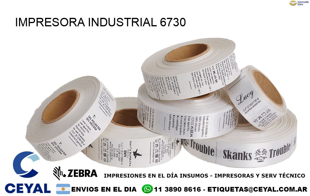 IMPRESORA INDUSTRIAL 6730