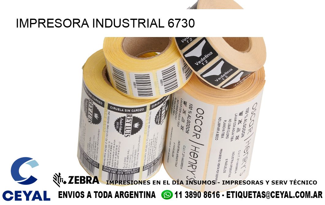 IMPRESORA INDUSTRIAL 6730