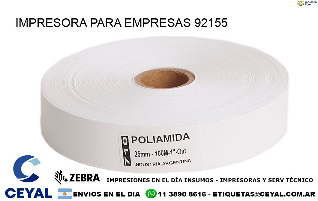 IMPRESORA PARA EMPRESAS 92155