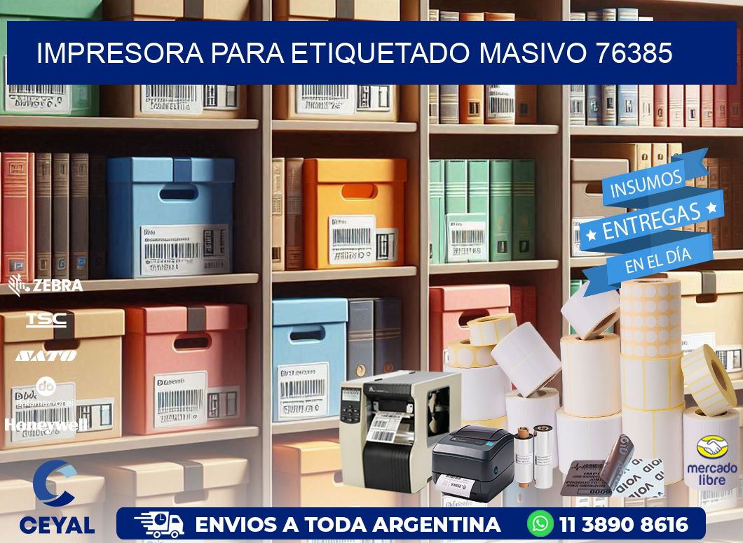IMPRESORA PARA ETIQUETADO MASIVO 76385