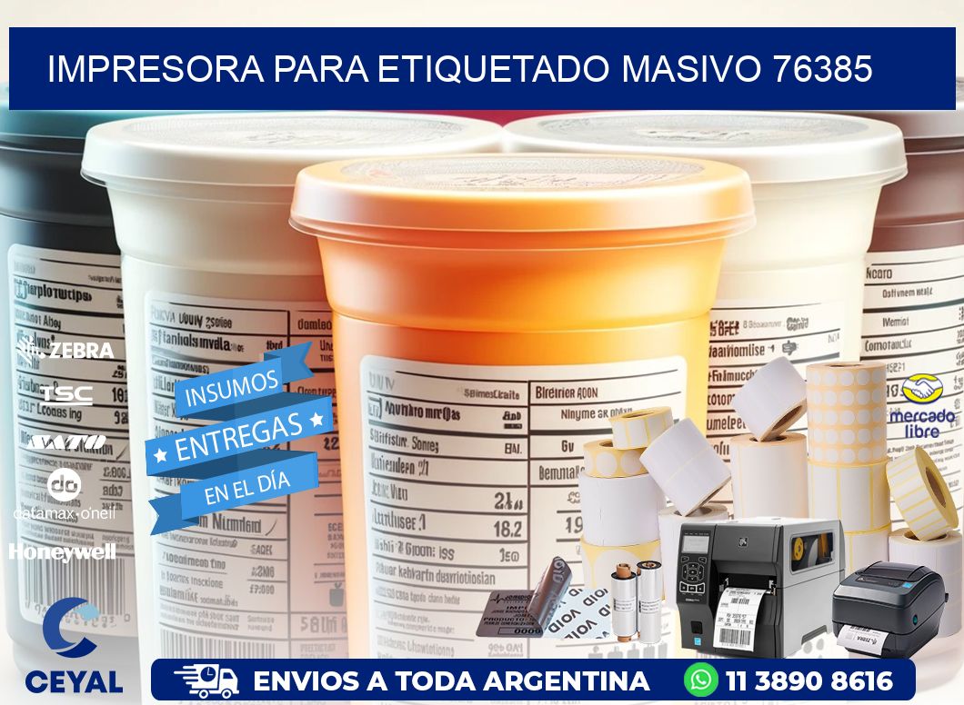 IMPRESORA PARA ETIQUETADO MASIVO 76385