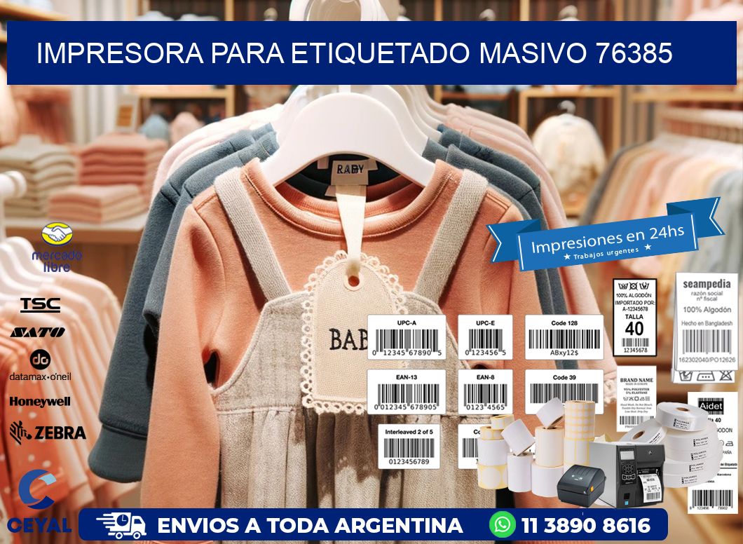 IMPRESORA PARA ETIQUETADO MASIVO 76385