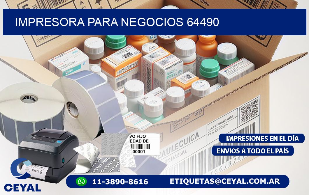 IMPRESORA PARA NEGOCIOS 64490