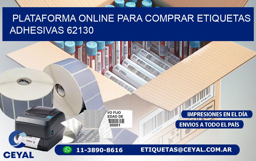 Plataforma Online para Comprar Etiquetas Adhesivas 62130