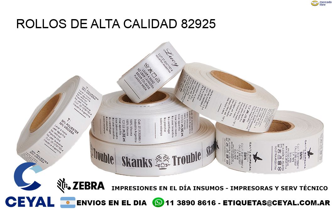 ROLLOS DE ALTA CALIDAD 82925