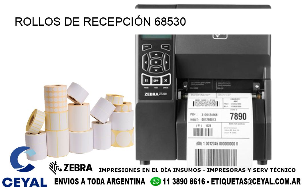 ROLLOS DE RECEPCIÓN 68530