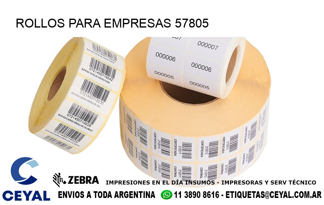 ROLLOS PARA EMPRESAS 57805