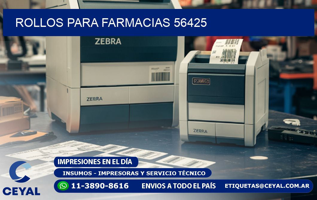ROLLOS PARA FARMACIAS 56425