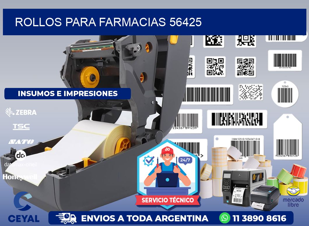 ROLLOS PARA FARMACIAS 56425