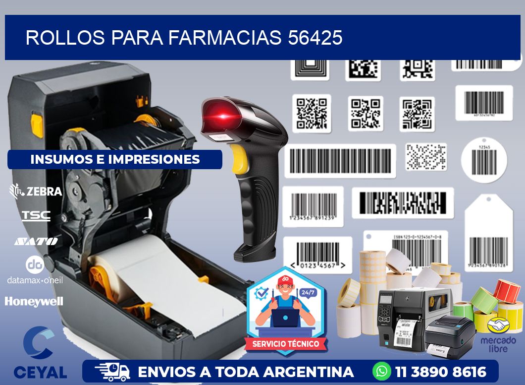 ROLLOS PARA FARMACIAS 56425