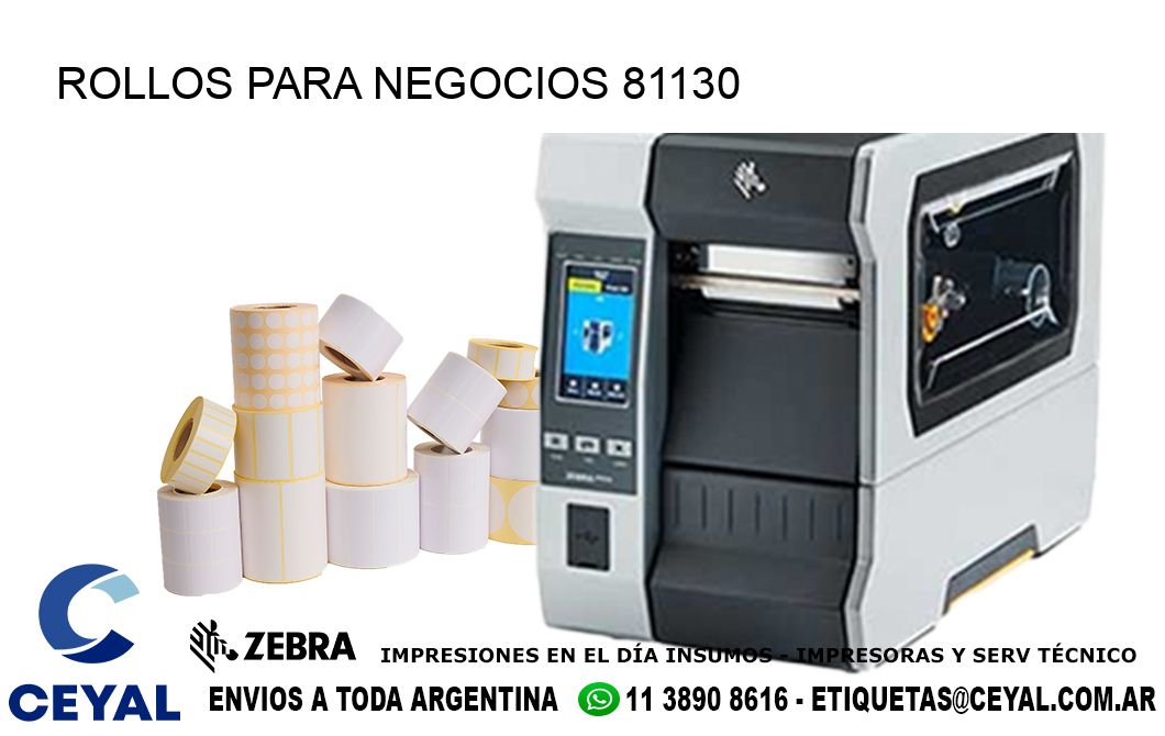 ROLLOS PARA NEGOCIOS 81130