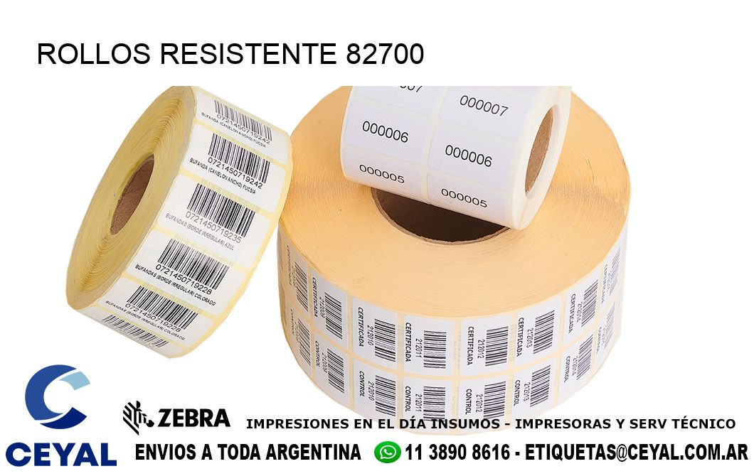 ROLLOS RESISTENTE 82700