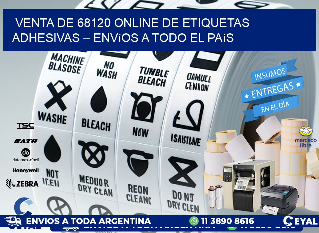Venta de 68120 Online de Etiquetas Adhesivas – Envíos a Todo el País