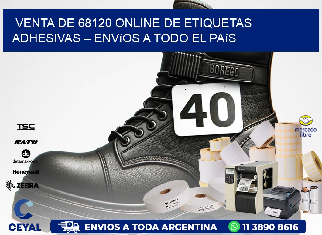 Venta de 68120 Online de Etiquetas Adhesivas – Envíos a Todo el País