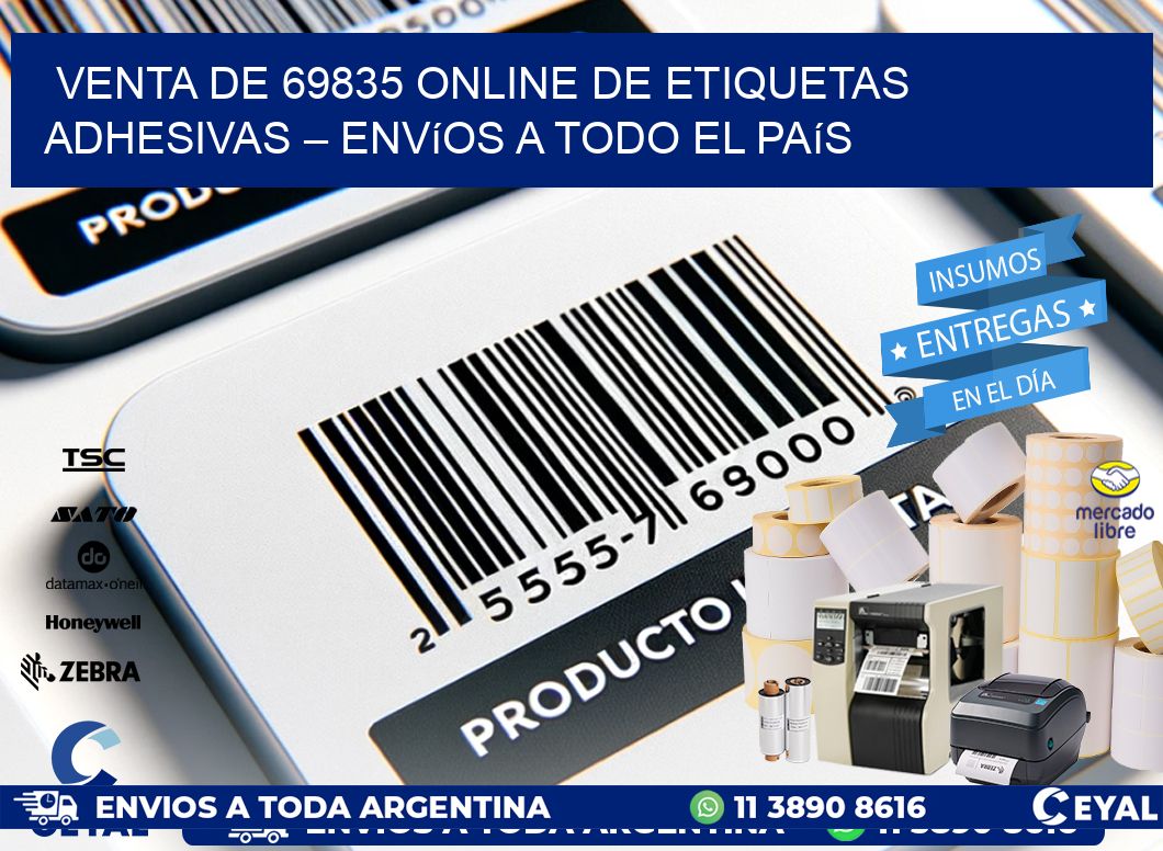Venta de 69835 Online de Etiquetas Adhesivas – Envíos a Todo el País