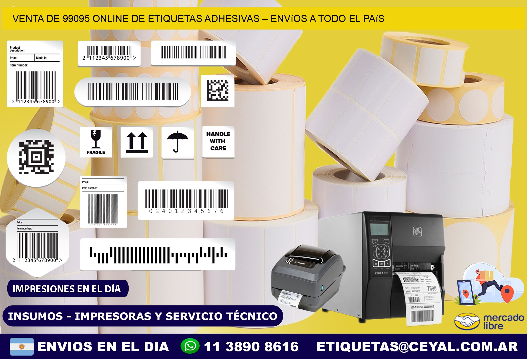 Venta de 99095 Online de Etiquetas Adhesivas – Envíos a Todo el País