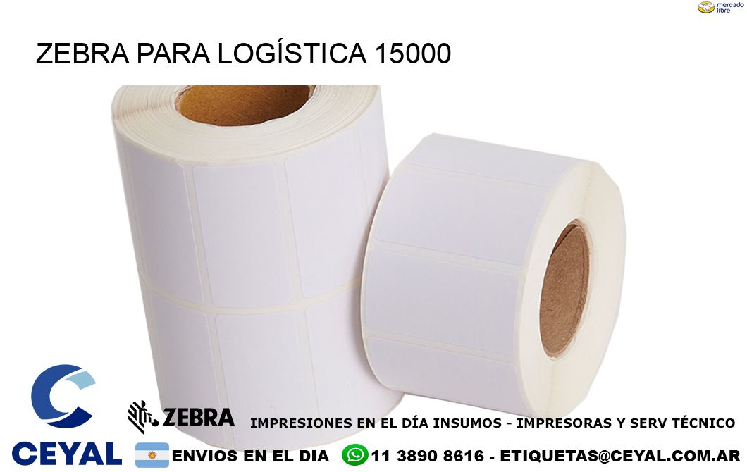 ZEBRA PARA LOGÍSTICA 15000