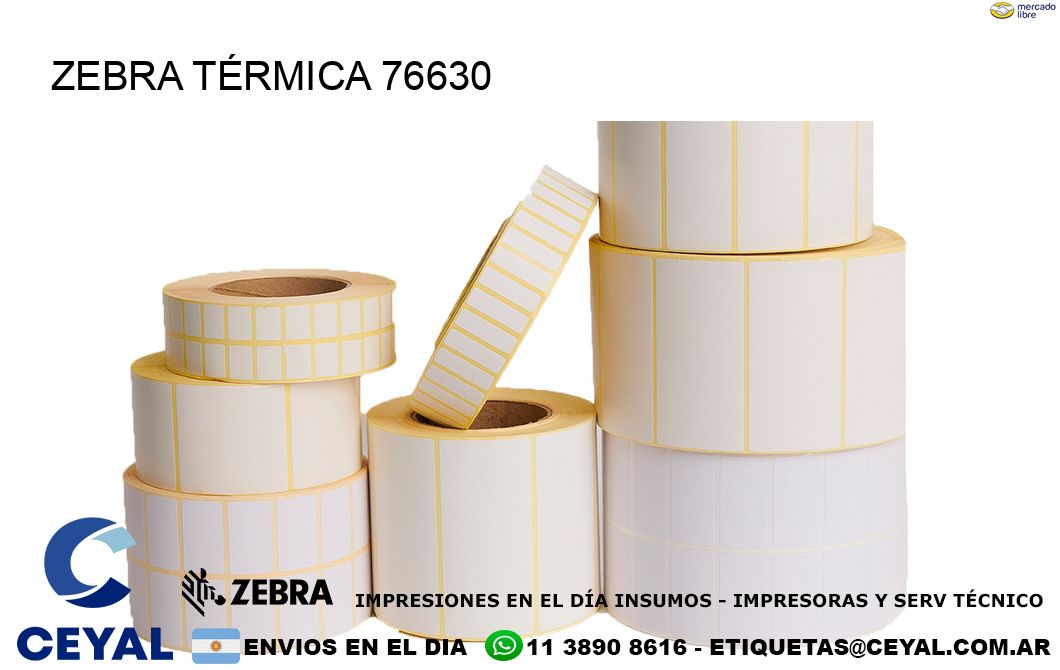 ZEBRA TÉRMICA 76630