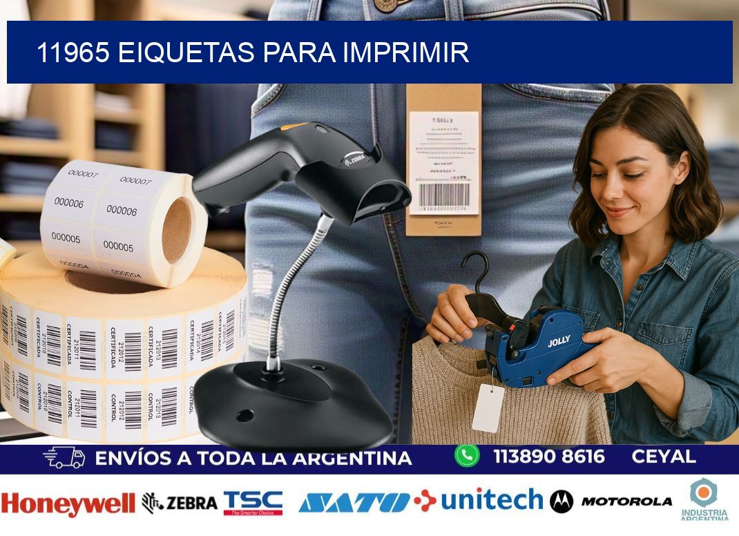 11965 EIQUETAS PARA IMPRIMIR