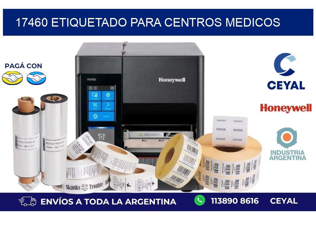 17460 ETIQUETADO PARA CENTROS MEDICOS