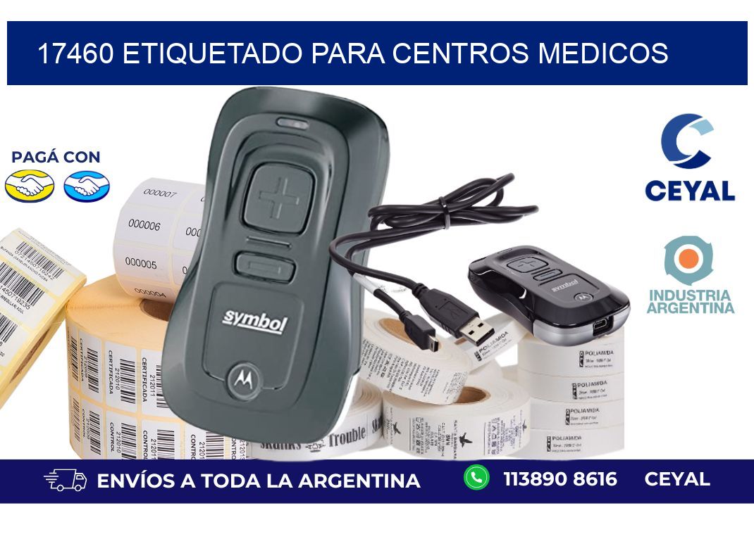 17460 ETIQUETADO PARA CENTROS MEDICOS