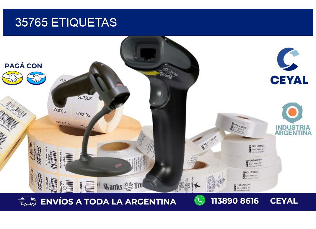 35765 ETIQUETAS
