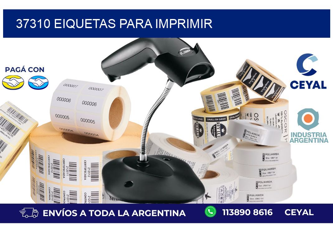 37310 EIQUETAS PARA IMPRIMIR