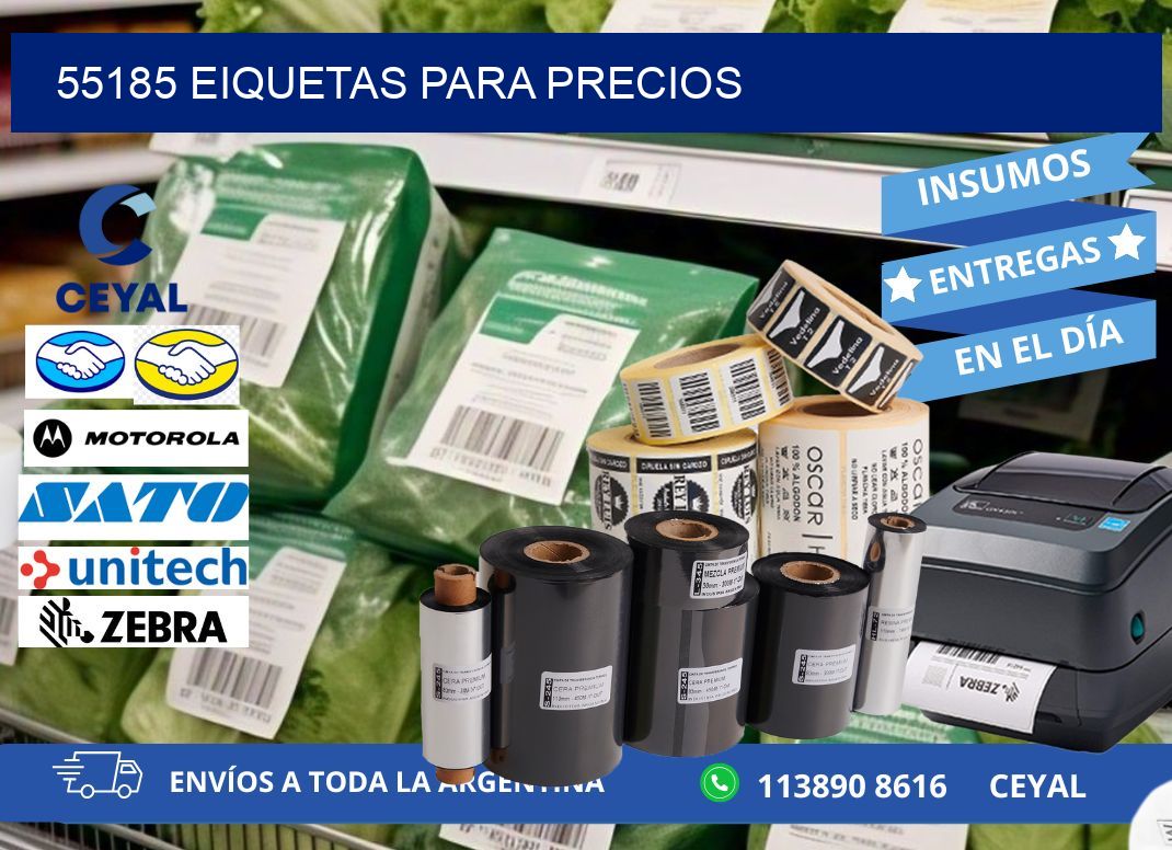 55185 EIQUETAS PARA PRECIOS
