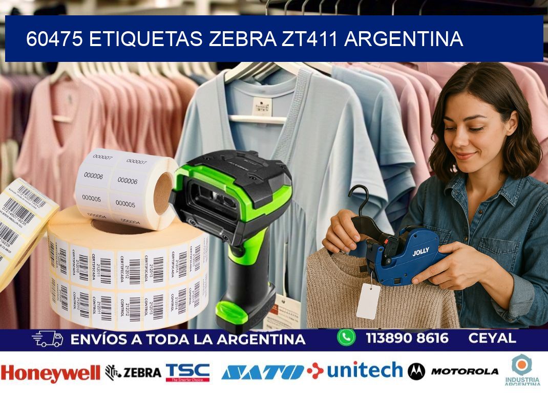 60475 etiquetas zebra zt411 argentina