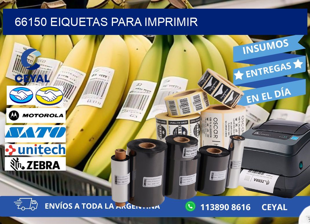 66150 EIQUETAS PARA IMPRIMIR