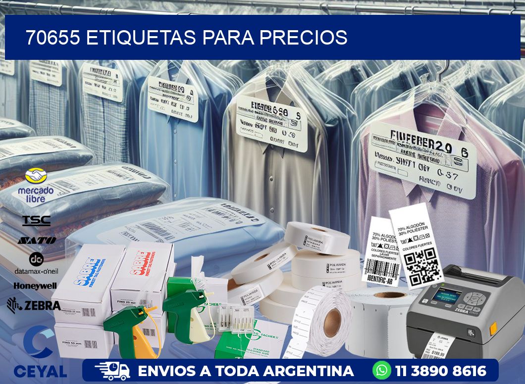 70655 ETIQUETAS PARA PRECIOS