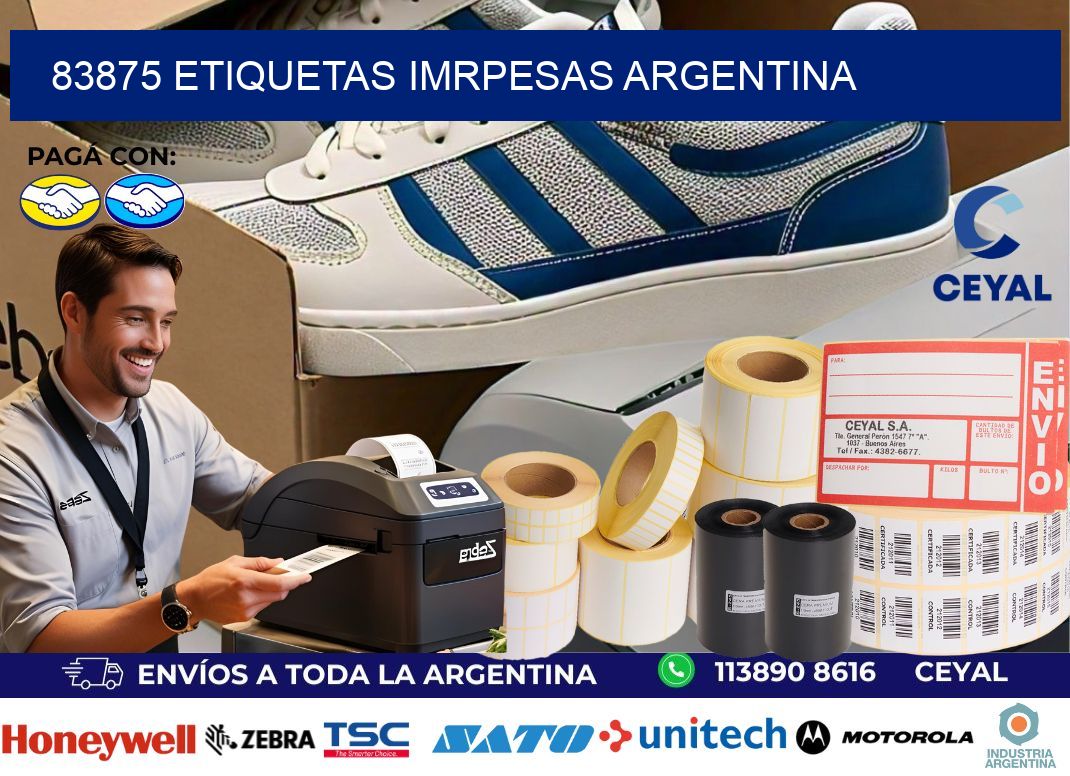 83875 etiquetas imrpesas argentina