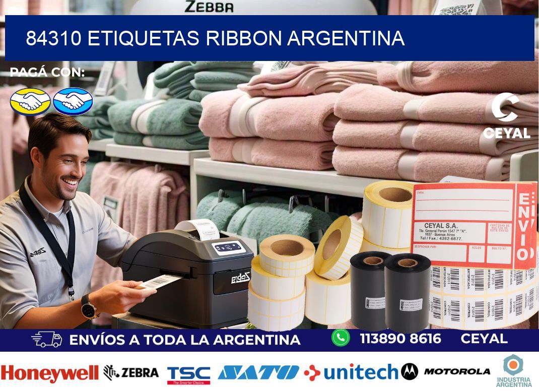 84310 etiquetas ribbon argentina