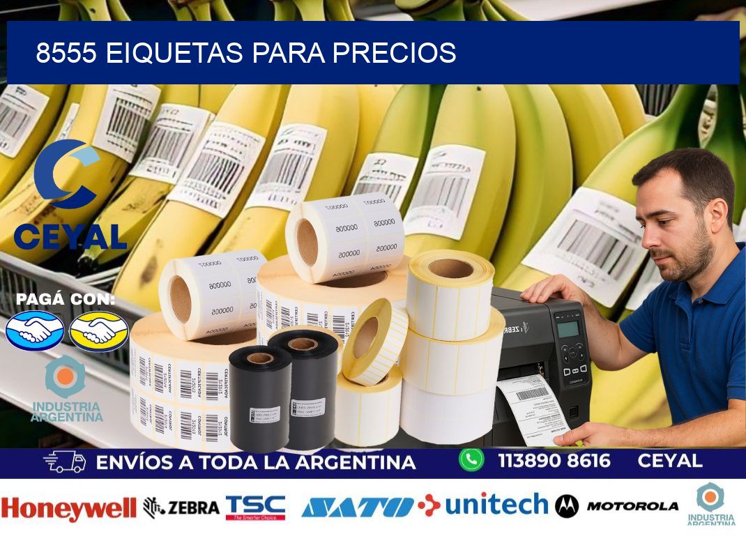 8555 EIQUETAS PARA PRECIOS