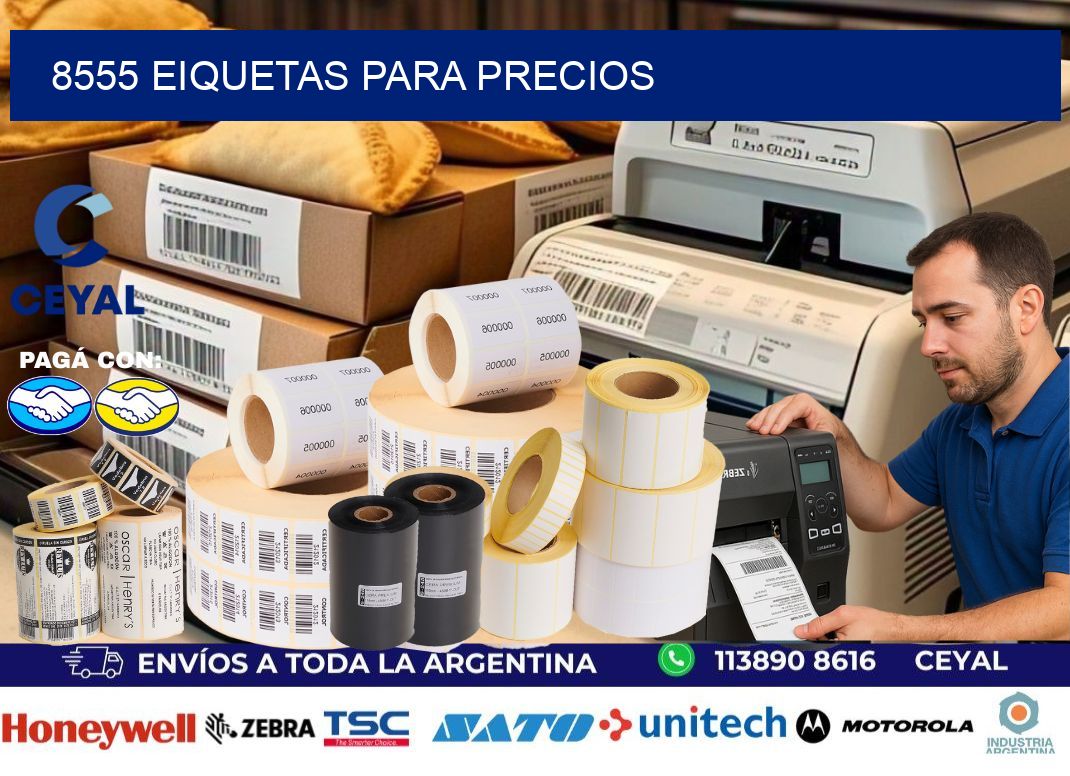 8555 EIQUETAS PARA PRECIOS