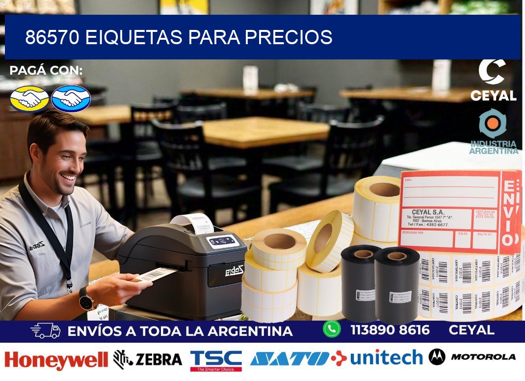 86570 EIQUETAS PARA PRECIOS