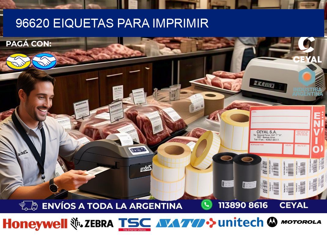 96620 EIQUETAS PARA IMPRIMIR