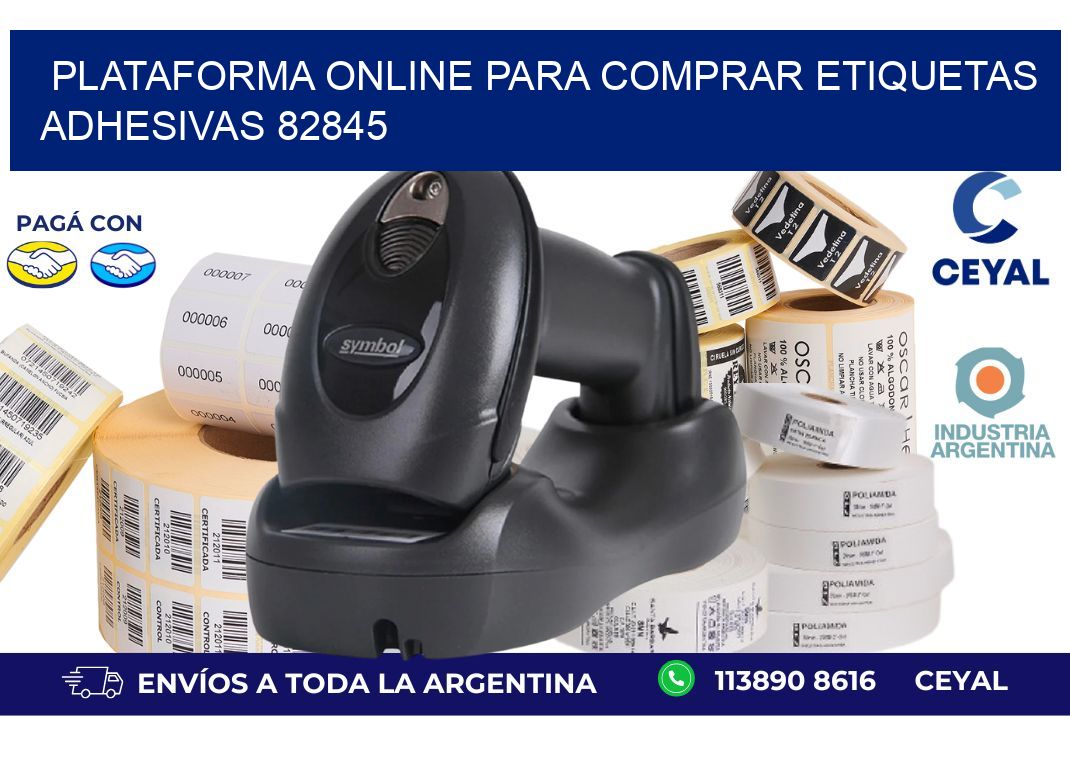 Plataforma Online para Comprar Etiquetas Adhesivas 82845