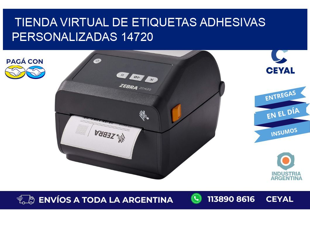 Tienda Virtual de Etiquetas Adhesivas Personalizadas 14720