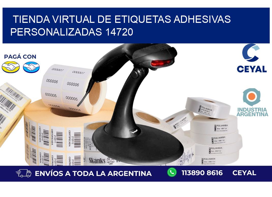 Tienda Virtual de Etiquetas Adhesivas Personalizadas 14720