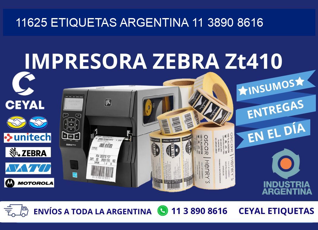 11625 ETIQUETAS ARGENTINA 11 3890 8616