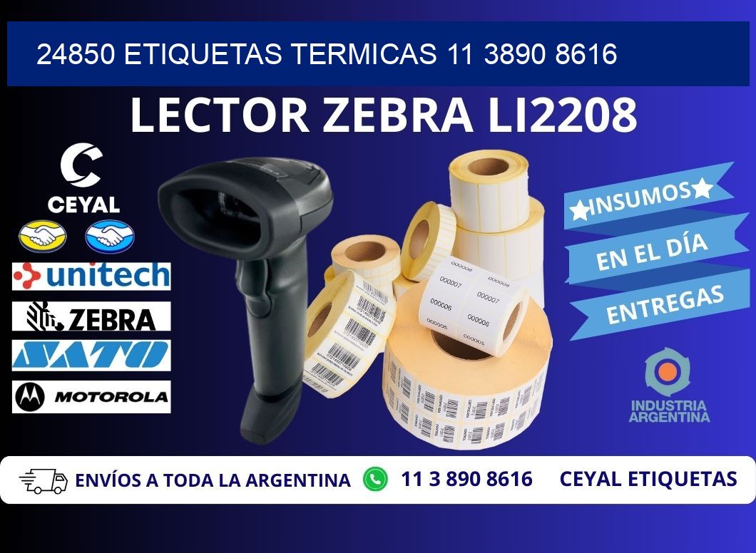 24850 ETIQUETAS TERMICAS 11 3890 8616