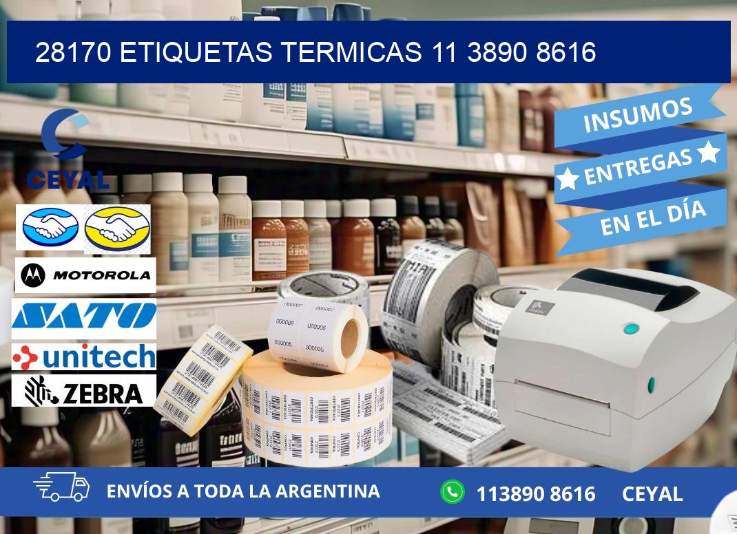 28170 ETIQUETAS TERMICAS 11 3890 8616