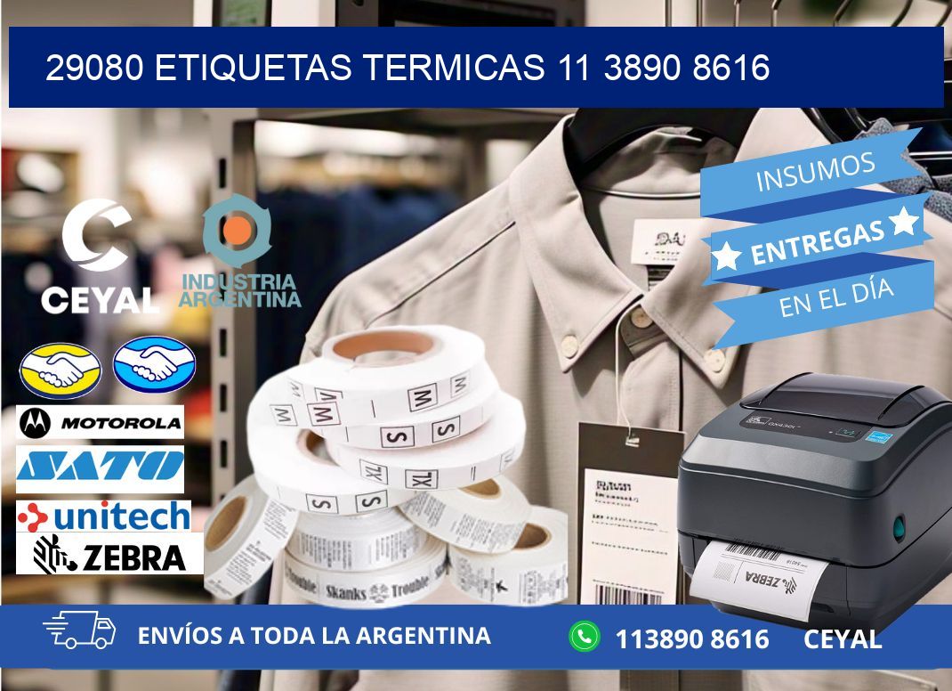 29080 ETIQUETAS TERMICAS 11 3890 8616
