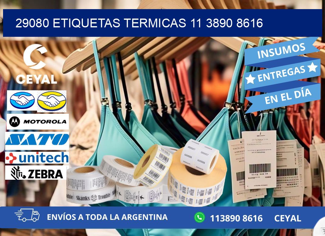 29080 ETIQUETAS TERMICAS 11 3890 8616