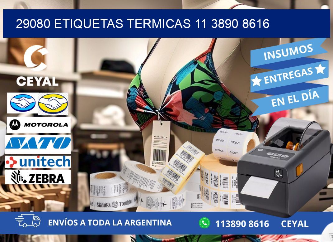 29080 ETIQUETAS TERMICAS 11 3890 8616