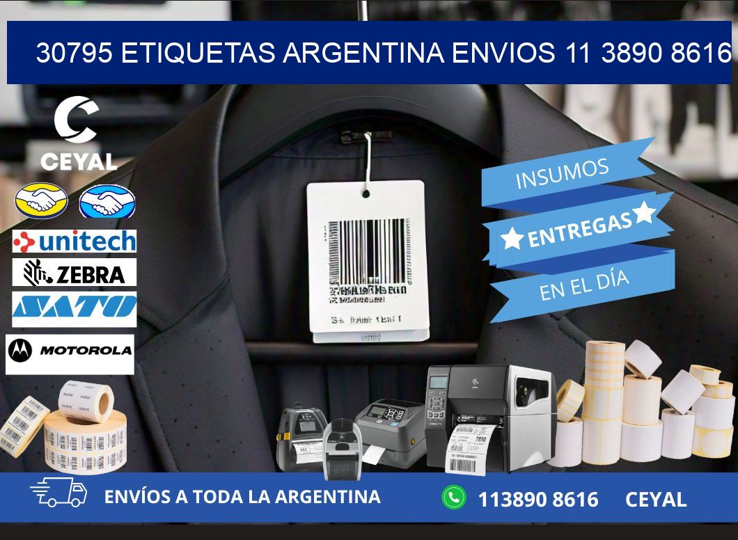 30795 ETIQUETAS ARGENTINA ENVIOS 11 3890 8616