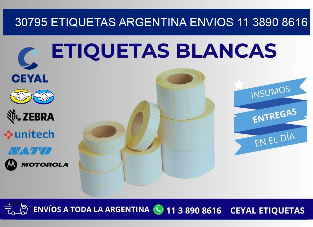 30795 ETIQUETAS ARGENTINA ENVIOS 11 3890 8616